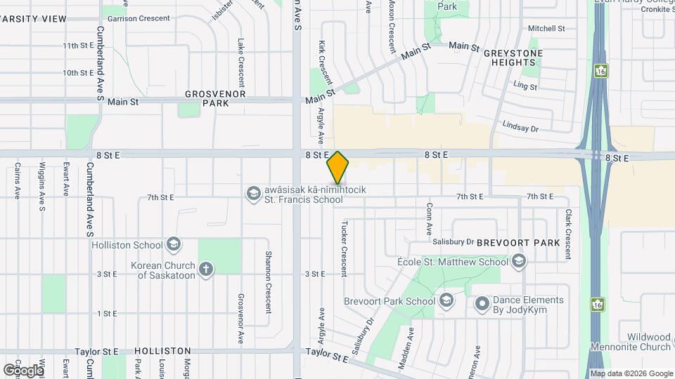 2315 7th St E Map and Location Details