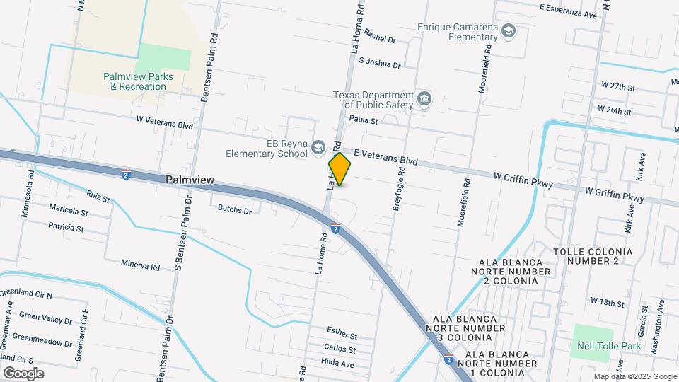 180 N La Homa Rd Map and Location Details