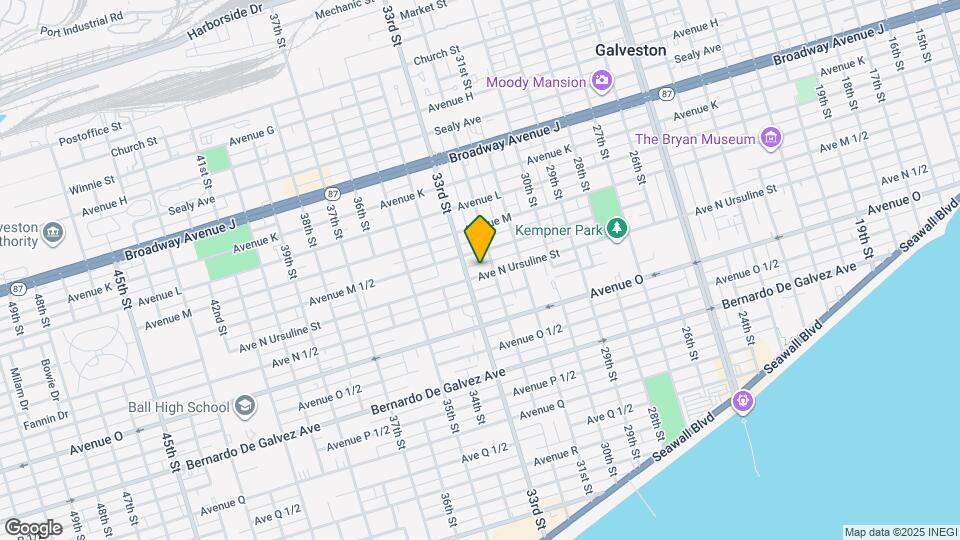 3216 Avenue N Map and Location Details