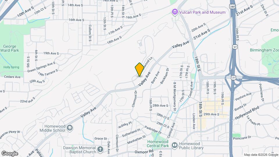 1629 Ashwood Ln Mapa y Detalles de la Ubicación