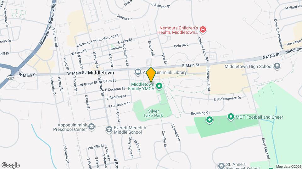 321 E Cochran St Map and Location Details