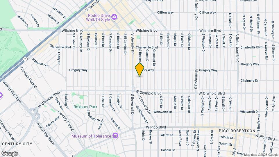 331 S Reeves Dr, Unit 331 Mapa y Detalles de la Ubicación