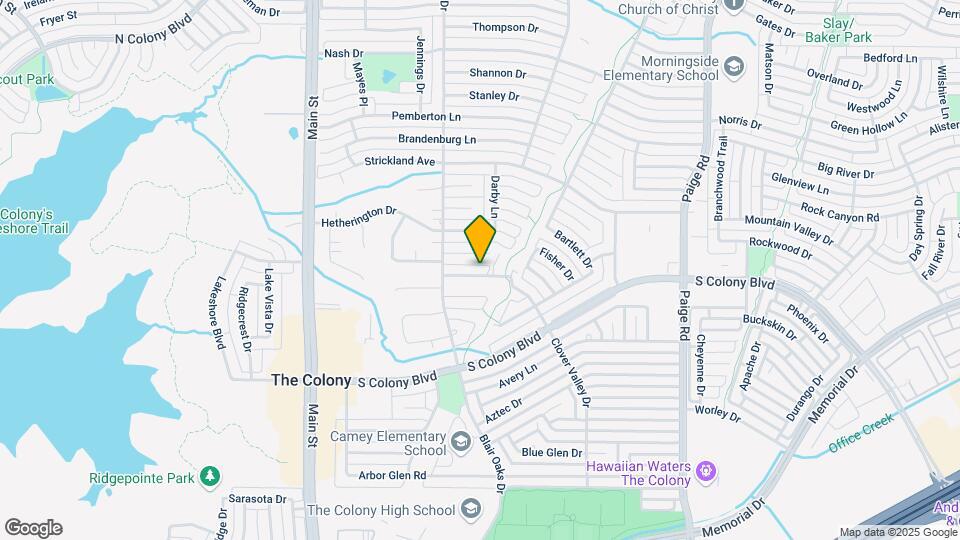 5025 Clover Valley Dr Map and Location Details