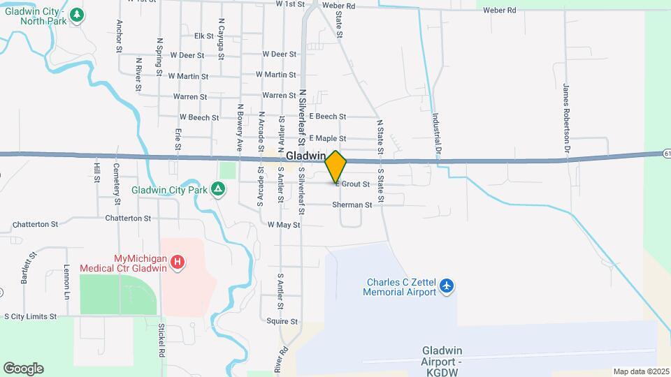 244 E Grout St Map and Location Details