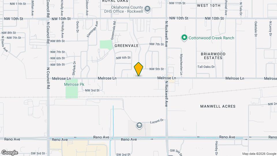 7317 Melrose Ln Map and Location Details