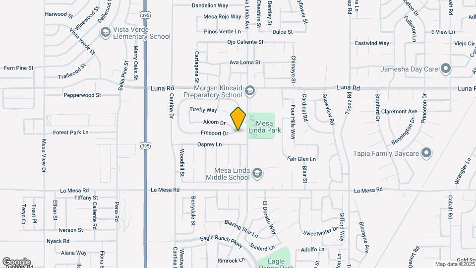 12461 Freeport Dr Map and Location Details