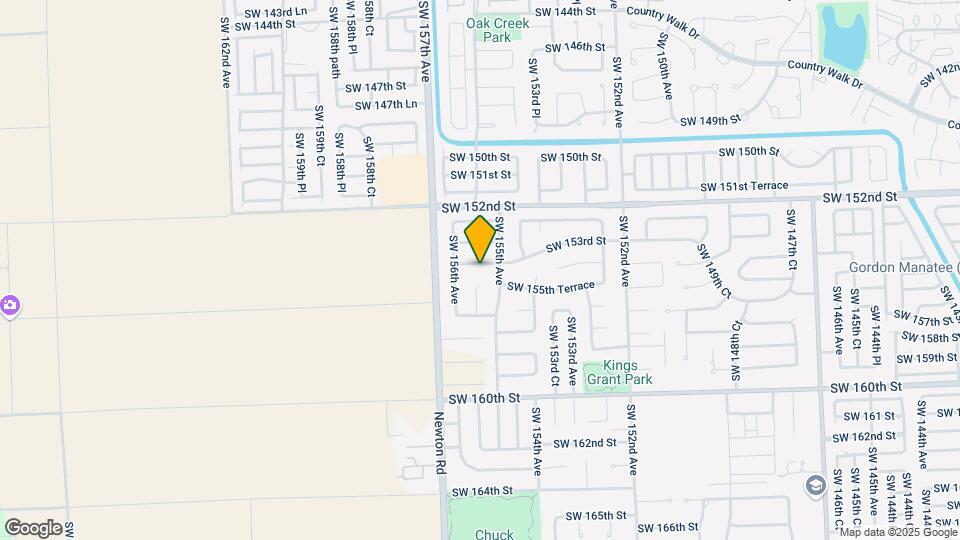 15534 SW 153rd St Map and Location Details