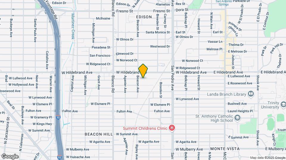 626 W Lullwood Ave Map and Location Details