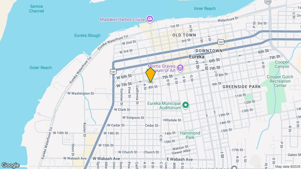 724 B St Mapa y Detalles de la Ubicación