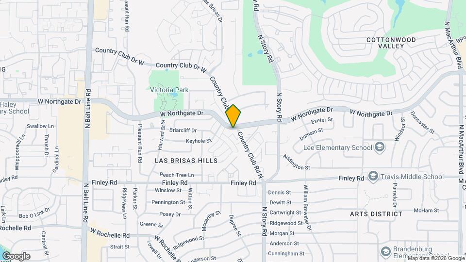 2414 W Northgate Dr Map and Location Details