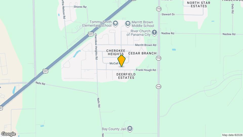 5607 Frank Hough Rd Map and Location Details