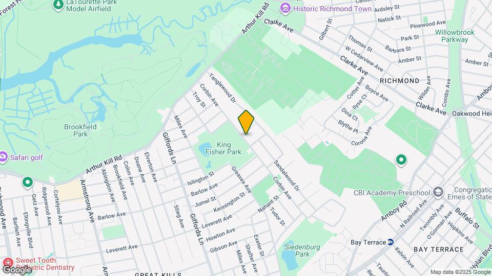 309 Corbin Ave Map and Location Details