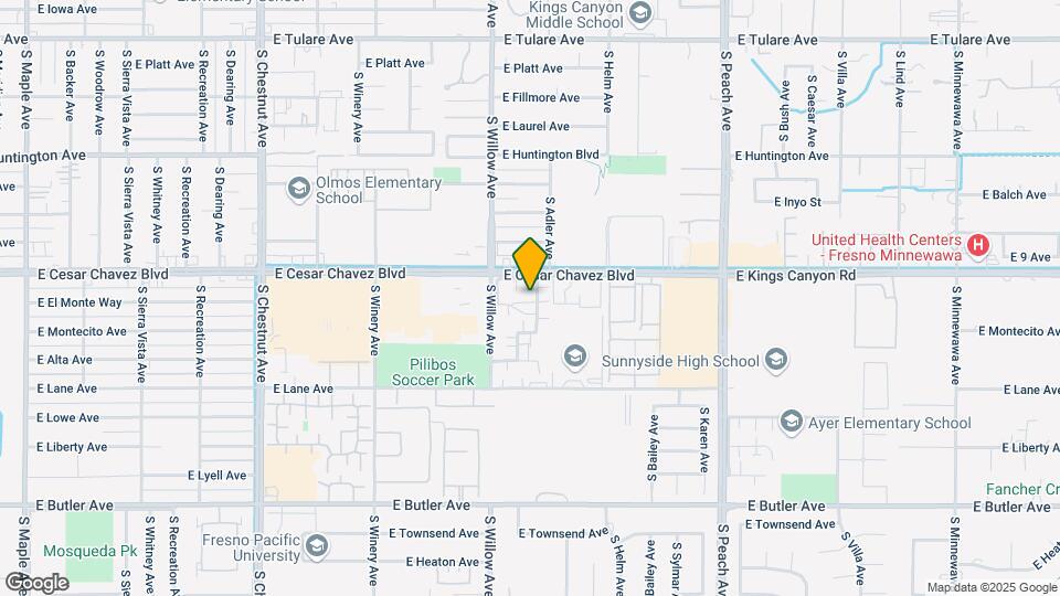 758-810 S Adler Ave Mapa y Detalles de la Ubicación