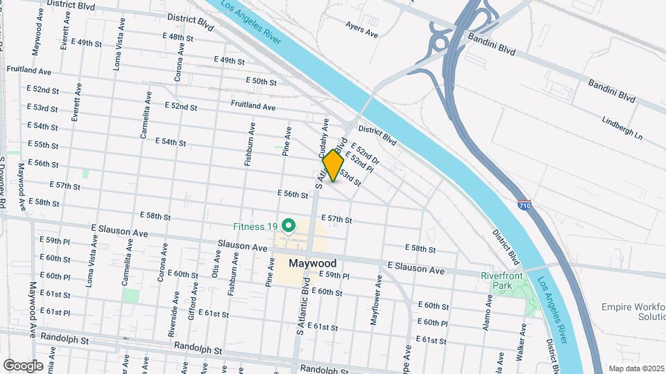 4523 E 55th St Map and Location Details