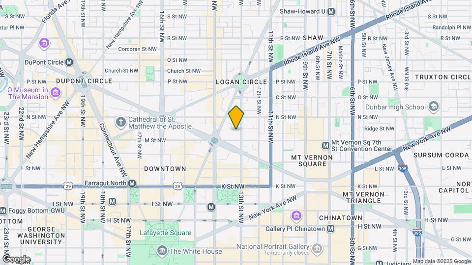 1220 13th St NW Map and Location Details