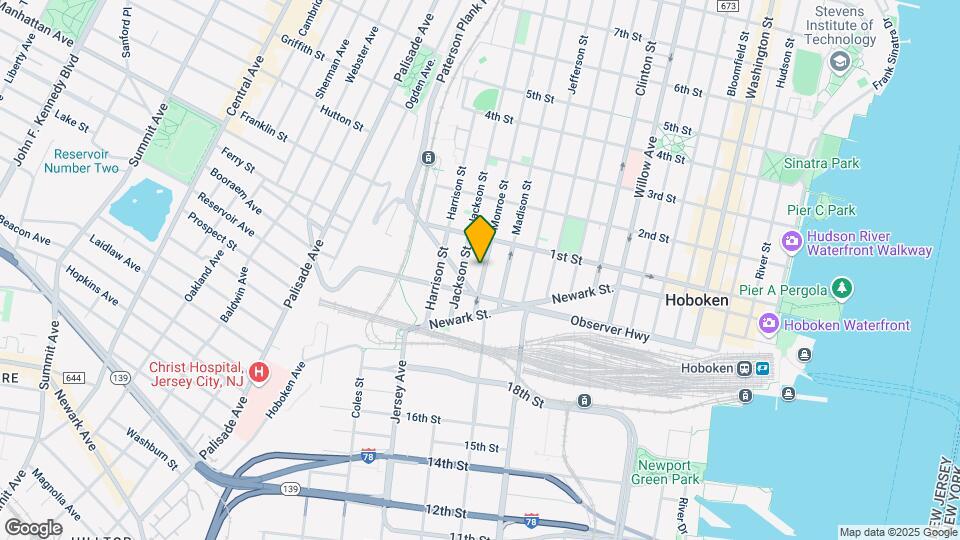72 Monroe St Mapa y Detalles de la Ubicación