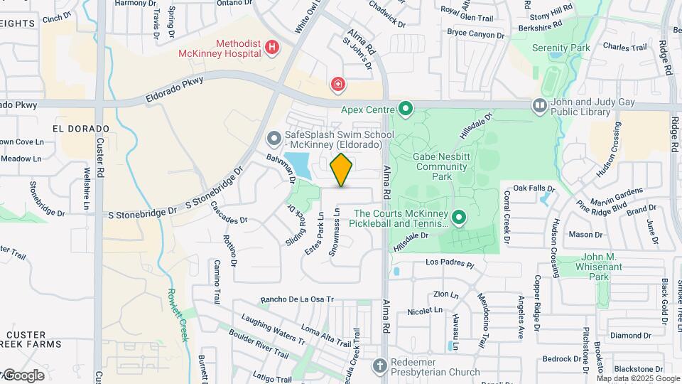 7705 Copper Mountain Ln Map and Location Details