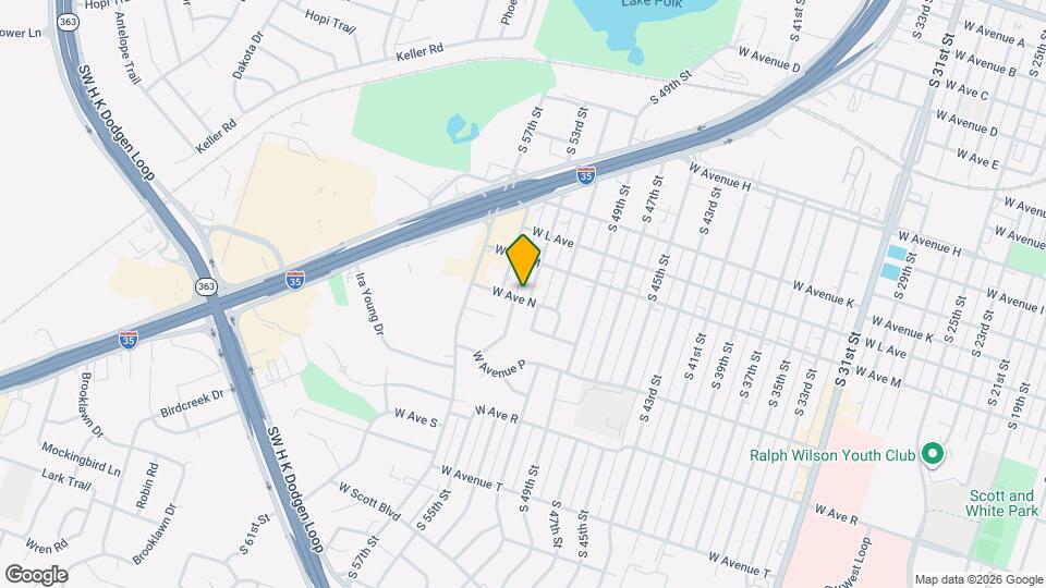 1318 S 53rd St Map and Location Details
