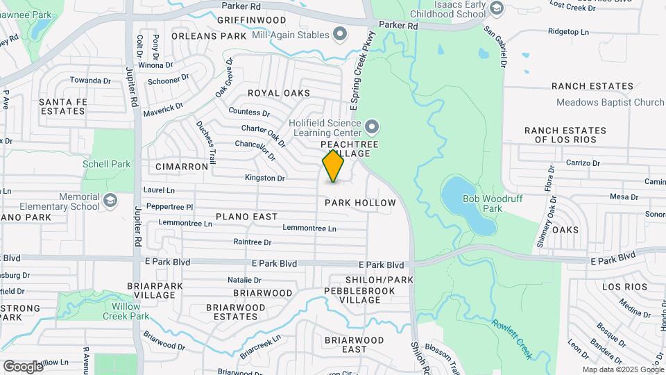 2801 Palmwood Ct Map and Location Details