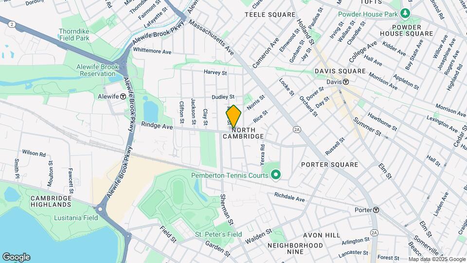 179 Rindge Ave, Unit #173 - 1R Map and Location Details