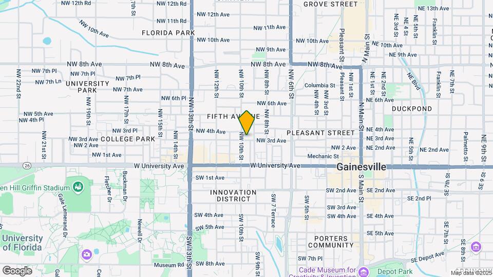 918 NW 3rd Ave Map and Location Details