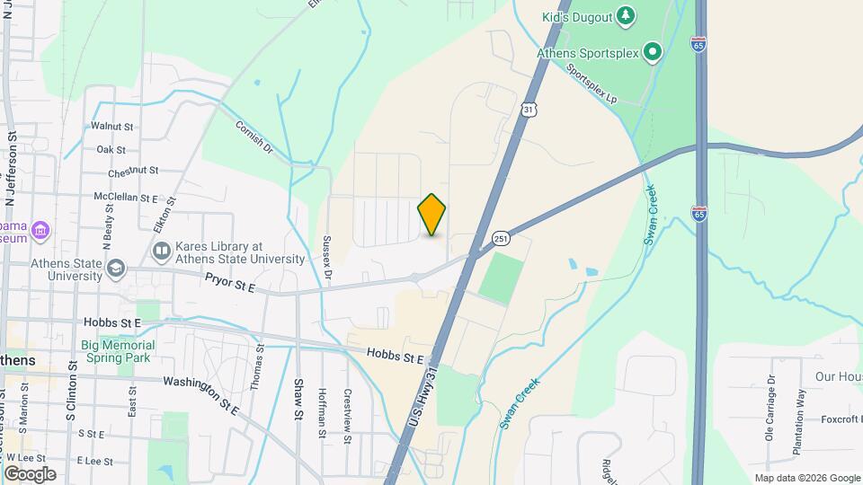 17664 Eastmoor St Map and Location Details