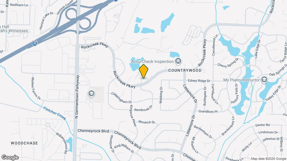 8406 Rockcreek Pkwy Mapa y Detalles de la Ubicación