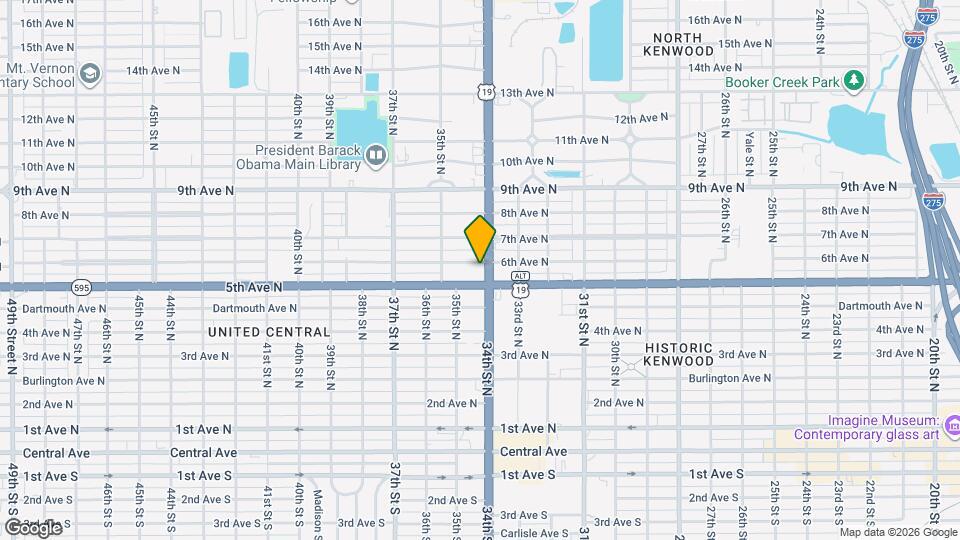 570 34th St N, Unit 111 Map and Location Details