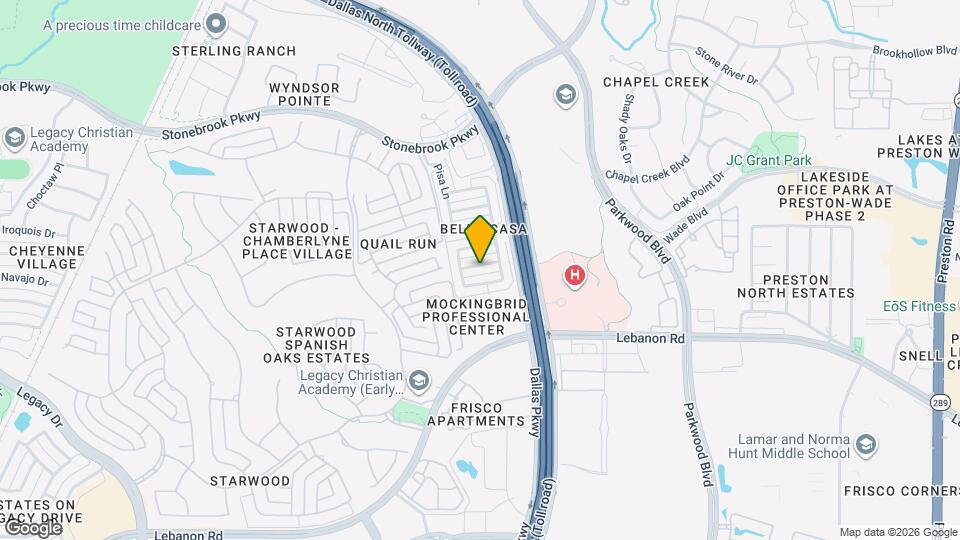 6789 Cortona Ln Map and Location Details