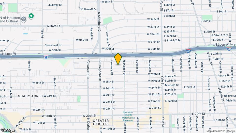 521 W 27th St Map and Location Details