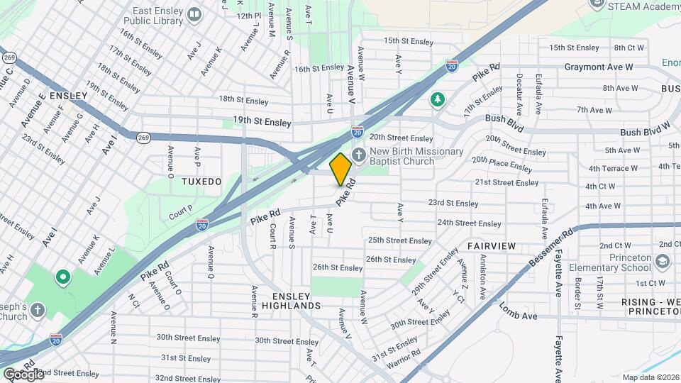 2120 Pike Rd Map and Location Details