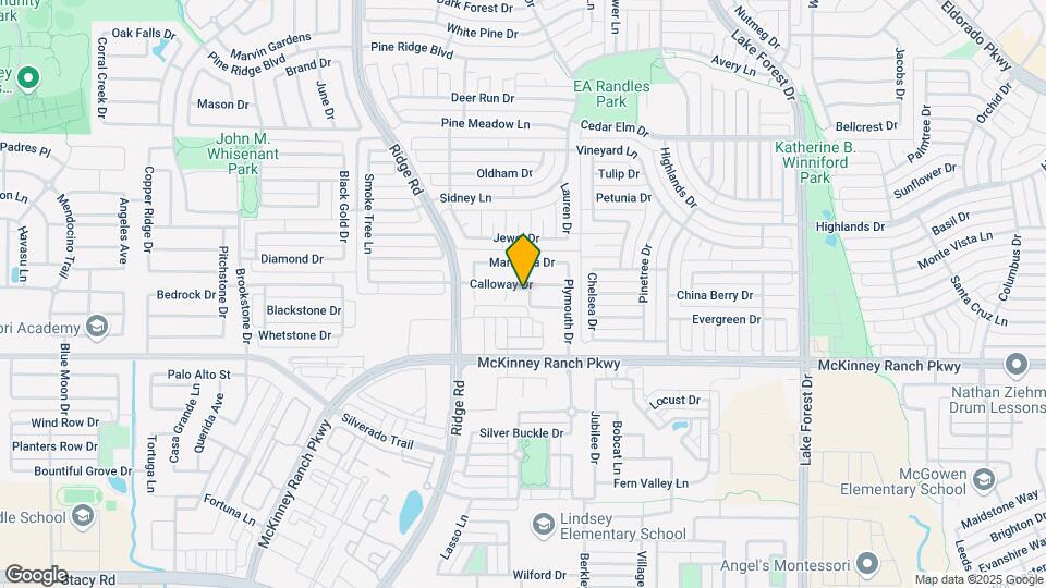 3904 Coloma Dr Map and Location Details