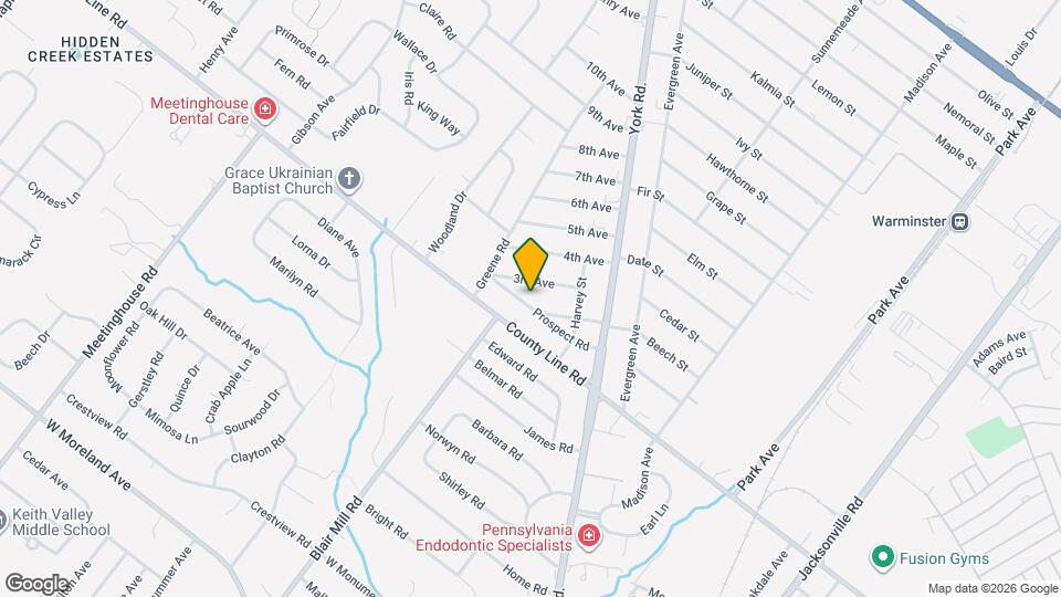 491 Prospect Rd Map and Location Details