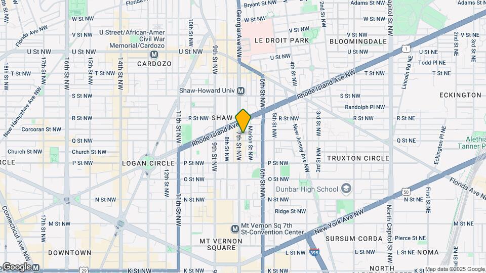 1605 7th St NW Map and Location Details