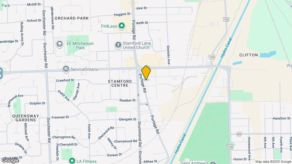 4102 Portage Rd Map and Location Details