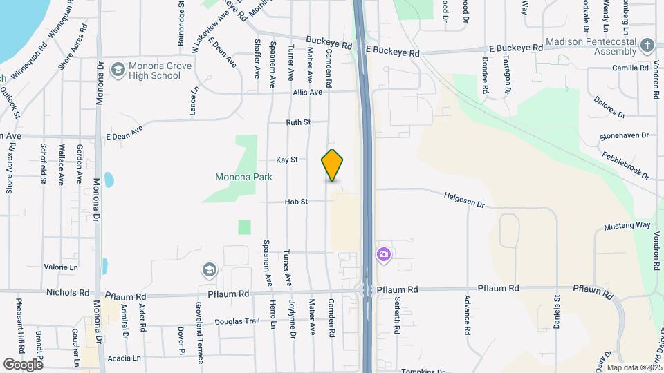 5020 Camden Rd Map and Location Details