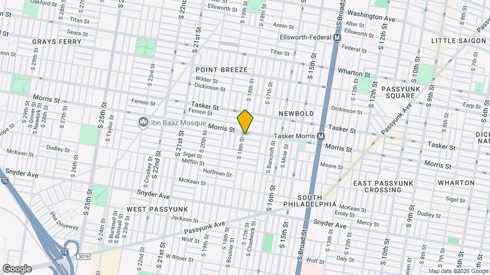 1713 S 18th St Map and Location Details