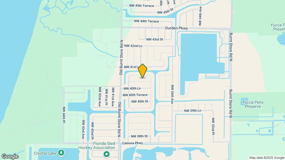 3817 NW 41st St Map and Location Details