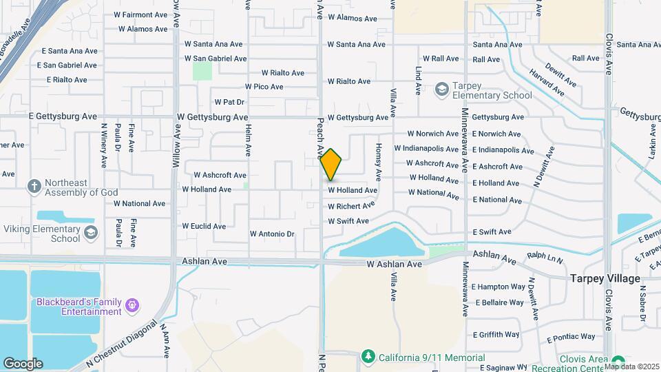 379 W Holland Ave Map and Location Details