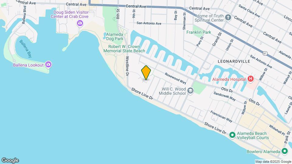 965 Shorepoint Ct Map and Location Details