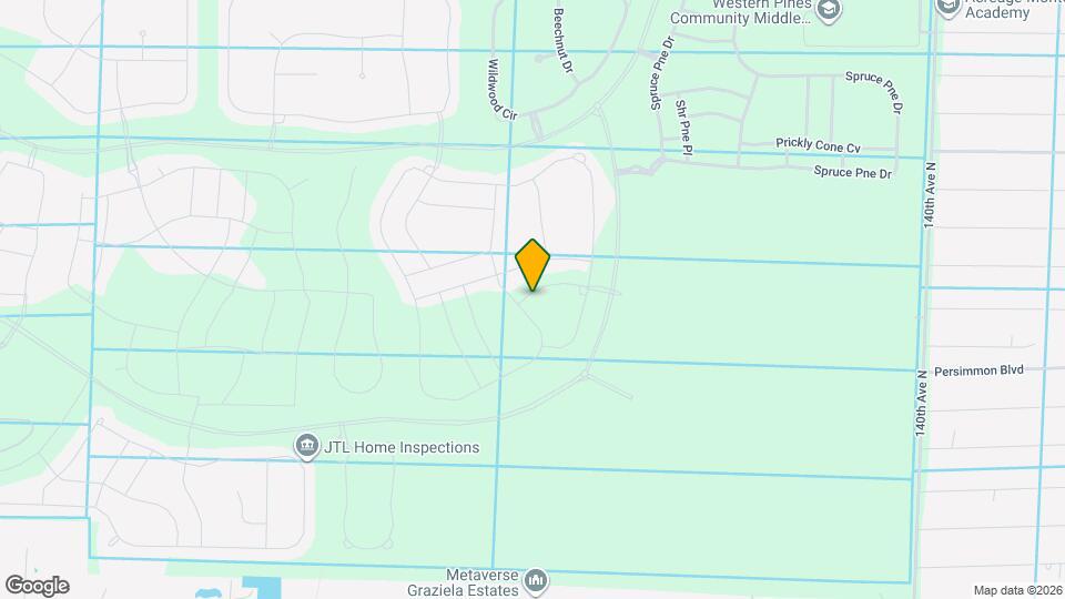 15000 RedCove Pl Map and Location Details