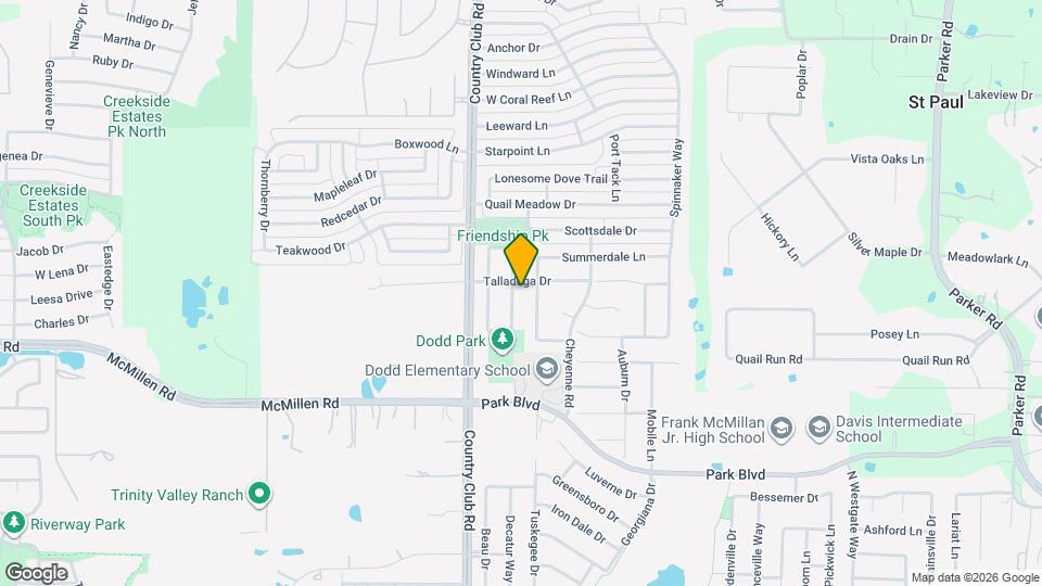 1411 Bankston Dr Map and Location Details