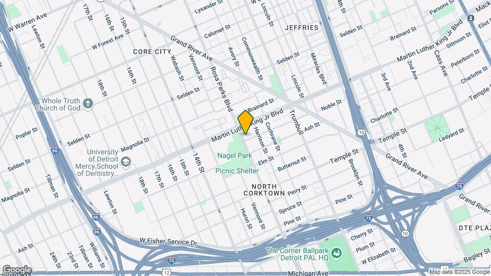 3408 Rosa Parks Blvd Map and Location Details