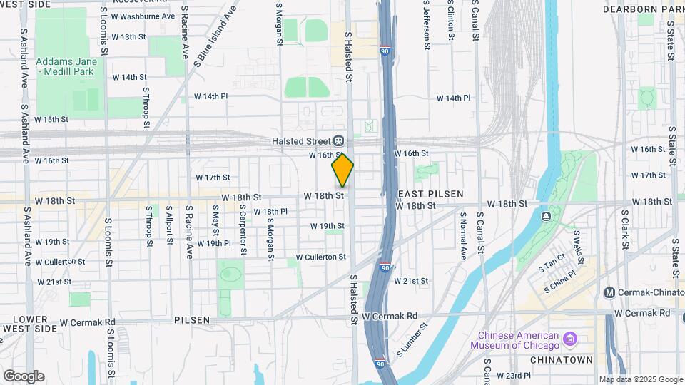 810 W 18th St, Unit 3F Mapa y Detalles de la Ubicación