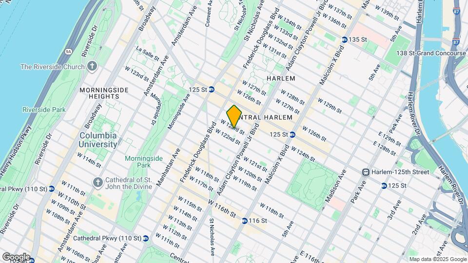 226 W 123rd St, Unit 2 Map and Location Details