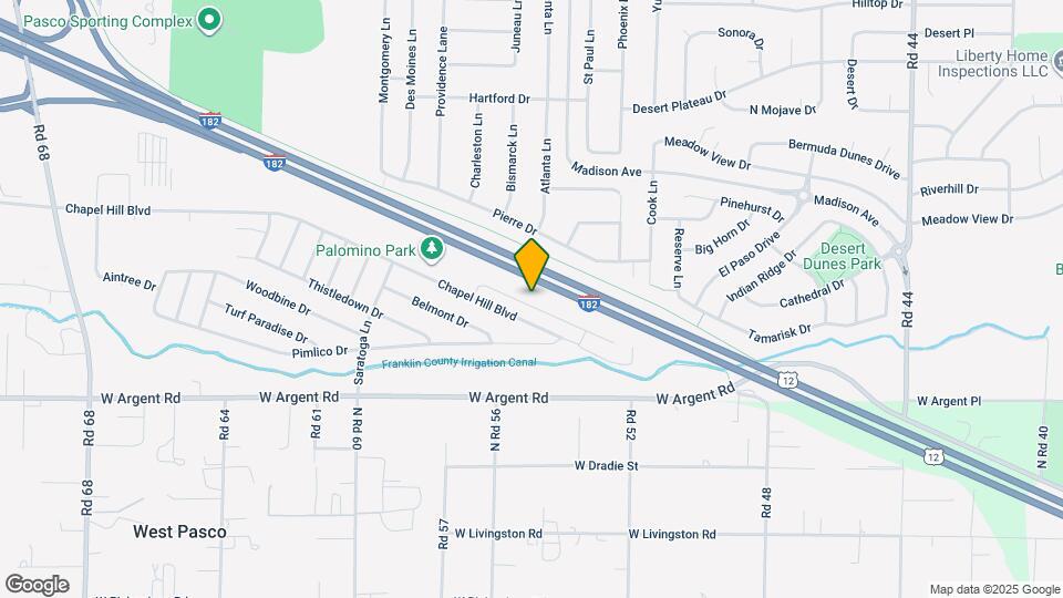 5501 Remington Dr Map and Location Details