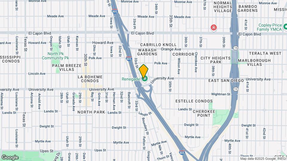 3931 33rd St Map and Location Details