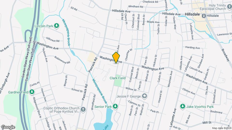 2622 Cleveland Ave Map and Location Details