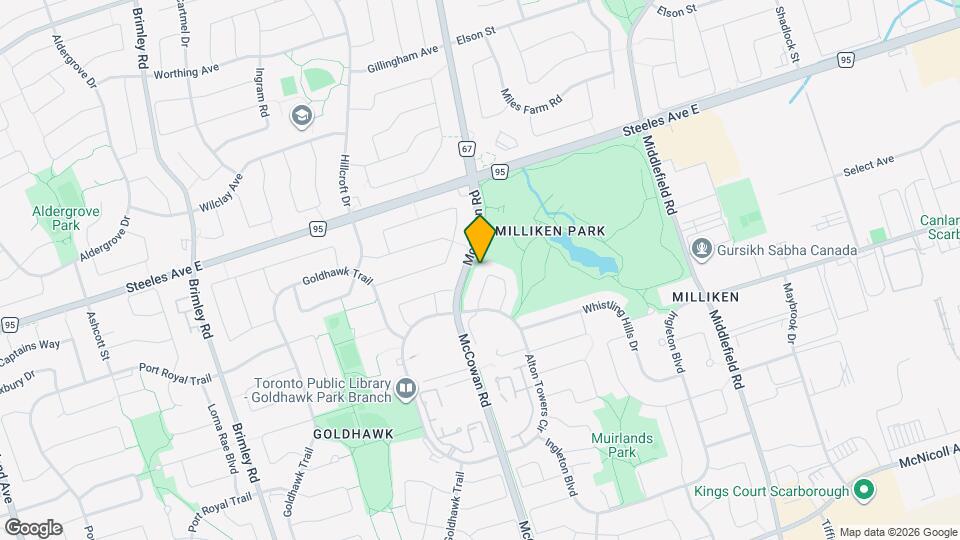 40 Seamist Crescent Map and Location Details