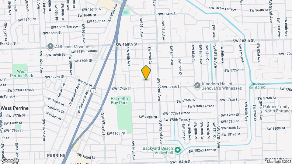 17321 SW 93rd Ave Map and Location Details